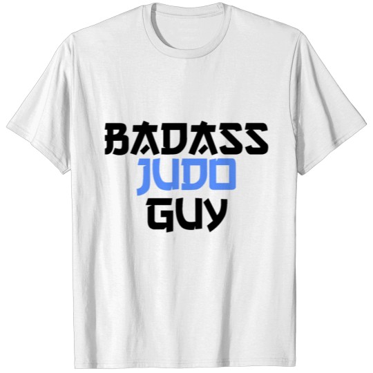 Discover badass judo guy T-shirt