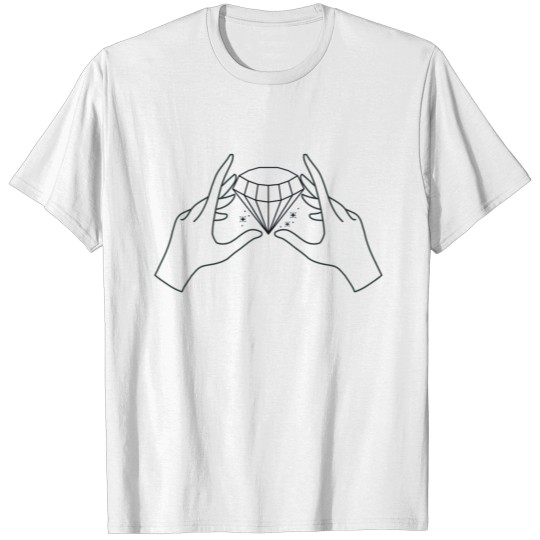 Discover diamond hands T-shirt
