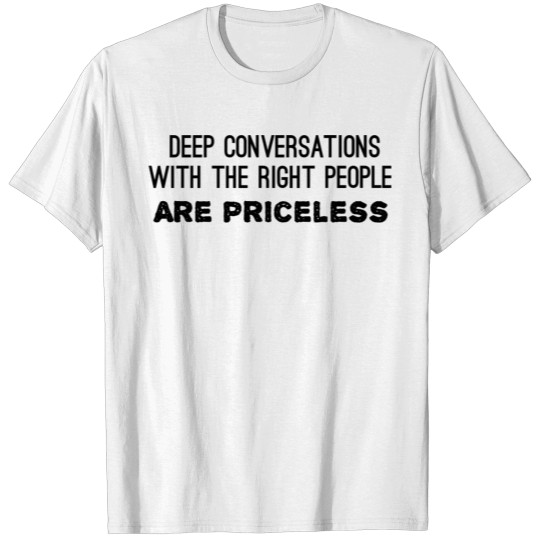 Discover Deep conversation T-shirt