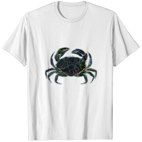Discover Neon Crab T-shirt