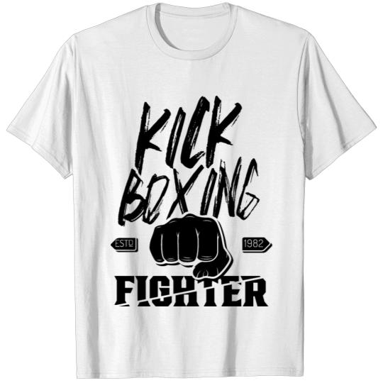 Discover Kickboxing Fighter Kick Boxing Kickbox Kickboxer T-shirt
