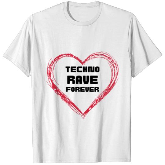 Discover Techno Rave Forever | Electro| Techno | Festival T-shirt