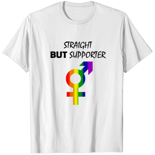 Discover Straight But Supporter Gay Pride LGBT T-shirt
