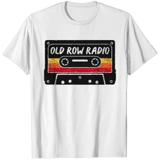 Discover Old Row Radio Cassette T-shirt