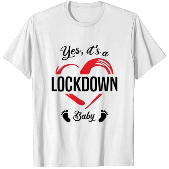 Discover Baby Pregnancy Lockdown Family Offspring T-shirt