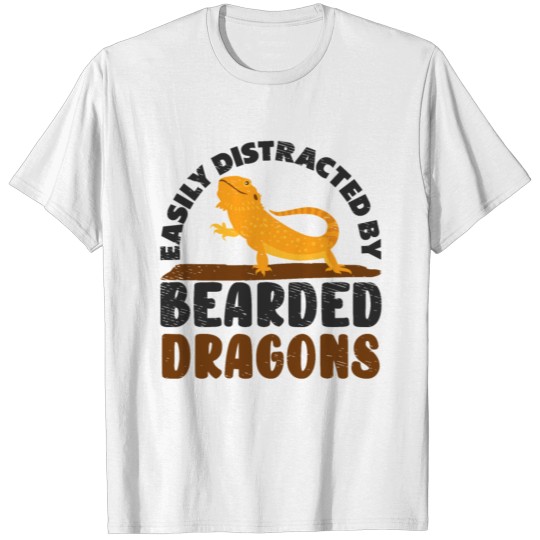 Bearded Dragon Lizard Reptile Gecko Chameleon T-shirt