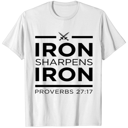 Discover Original Iron Sharpens Iron Clothing Brand By Grac T-shirt