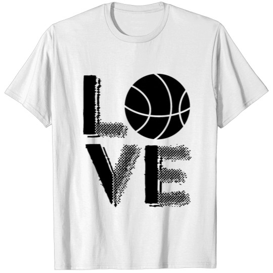 Discover Basketball i love T-shirt