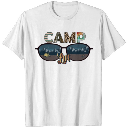 Discover camping life T-shirt