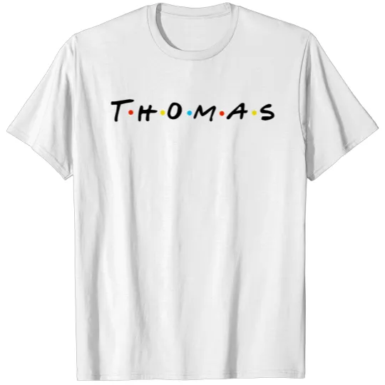 Discover Thomas T-shirt simple homme Cadeau anniversaire T-shirt