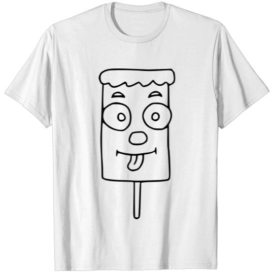 Discover Emojis icecream sketch ice sticker T-shirt