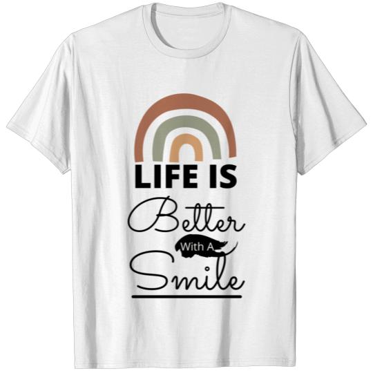 Discover Life is better with a smile T-shirt