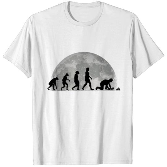 Discover Paver Evolution Moon Stone Setter Gift T-shirt