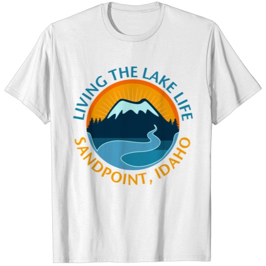 Discover Sandpoint Lake Life T-shirt