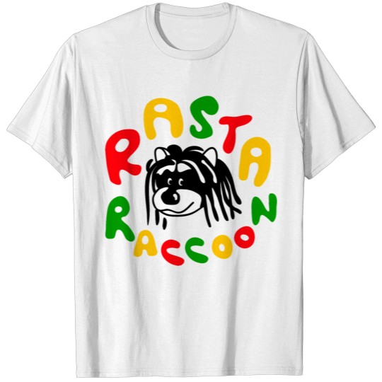 Discover Rasta Raccoon T-shirt