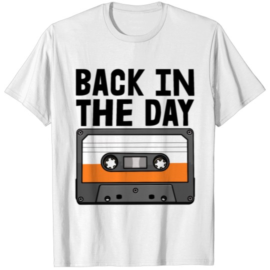Discover Back In The Day Cassette T-shirt