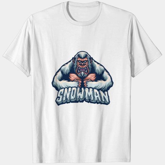 The angry snow man T-shirt