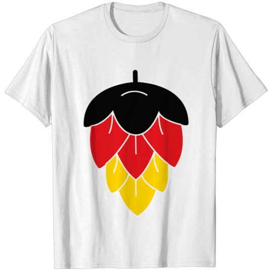 Discover Flag of Germany on Hops Oktoberfest German Beer T-shirt
