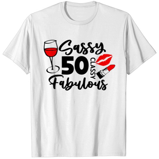 Discover 50 years old T shirt, fifty birthday T shirt T-shirt