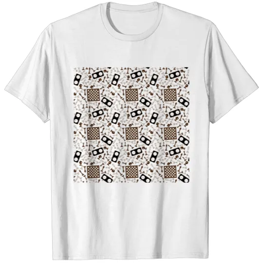 Discover Chess Pattern | Strategy Tactic Board Game T-shirt
