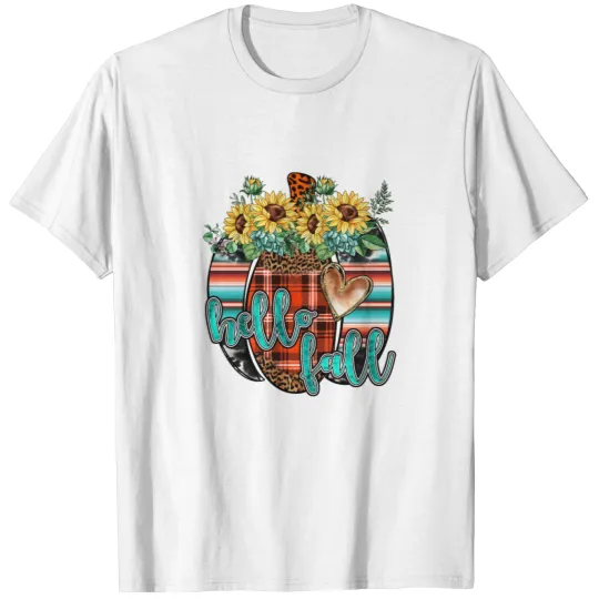 Hello Fall Pumpkin T-shirt