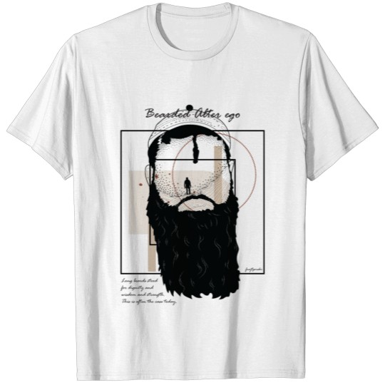 Discover Bearded Alter ego version 1 T-shirt