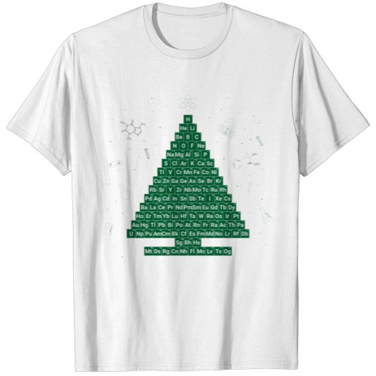Oh Chemistree Complete Periodic Table Chemistry T-shirt