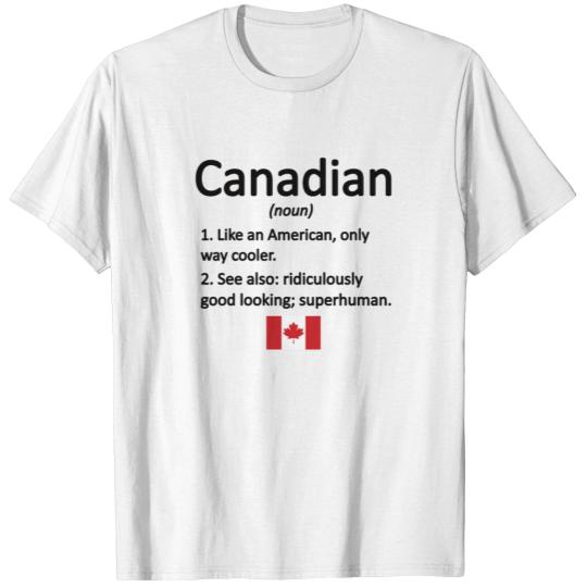 Proud Canadian Roots Canada Flag Canadian Heritage T-shirt