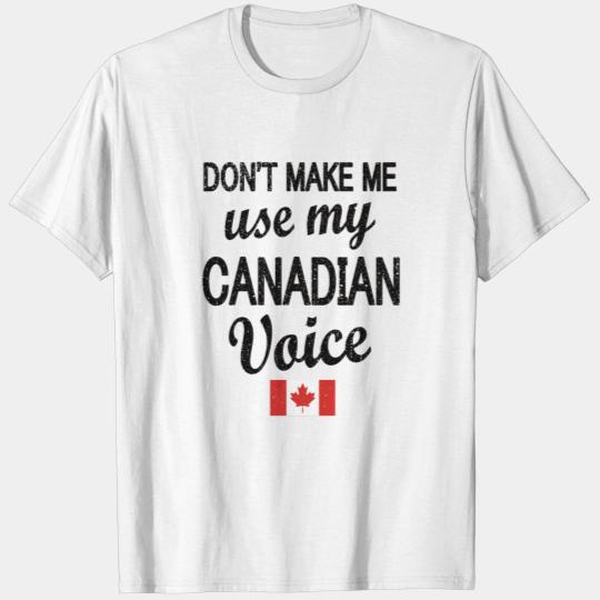 Proud Canadian Roots Canada Flag Canadian Heritage T-shirt