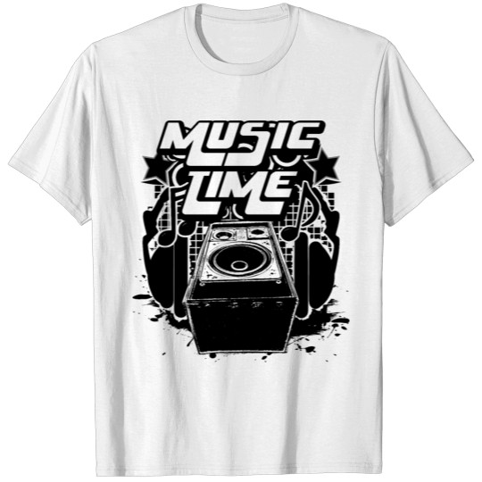 Discover Music Time No.1 Speaker (For Light Colours) T-shirt