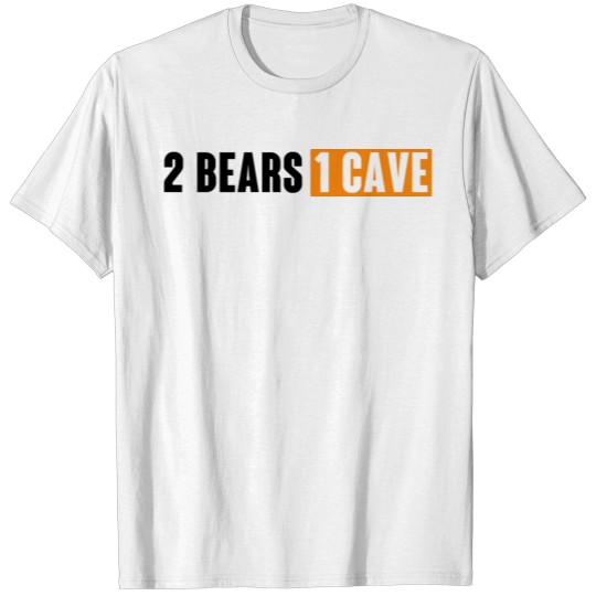 Discover 2 bears 1 cave shirt T-shirt