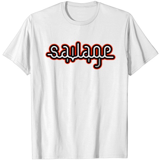 Discover Savage Logo T-shirt