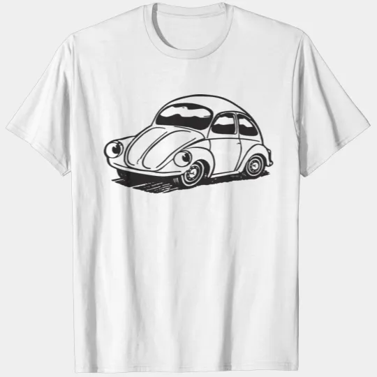 Volkswagen Beetle Bug Classic Design transparent T-shirt