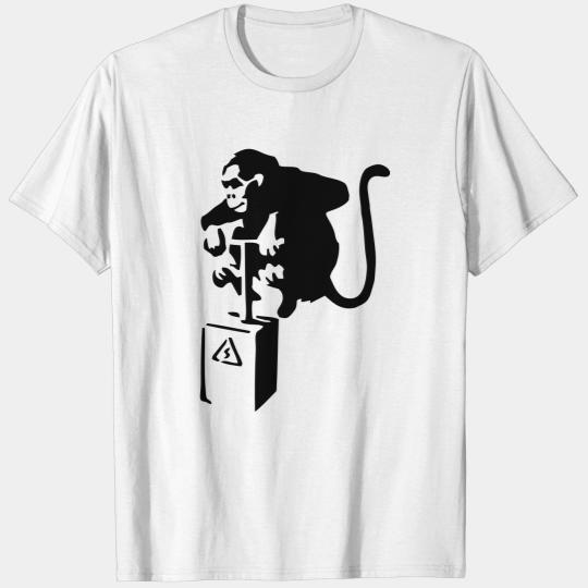 Banksy Detinator Monkey T-shirt