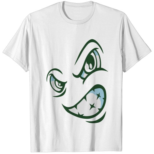Discover Cartoon eyes and smile T-shirt