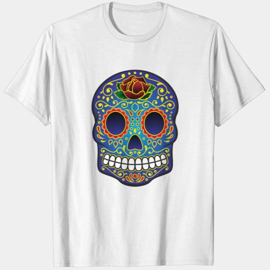 Discover Sugar Skull HD Design T-shirt