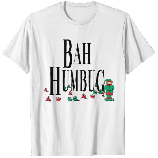 Bah Humbug Funny Christmas T-shirt