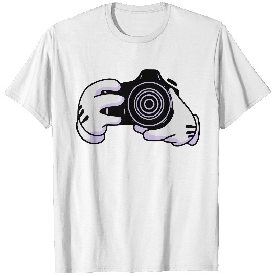 mickeys camera T-shirt