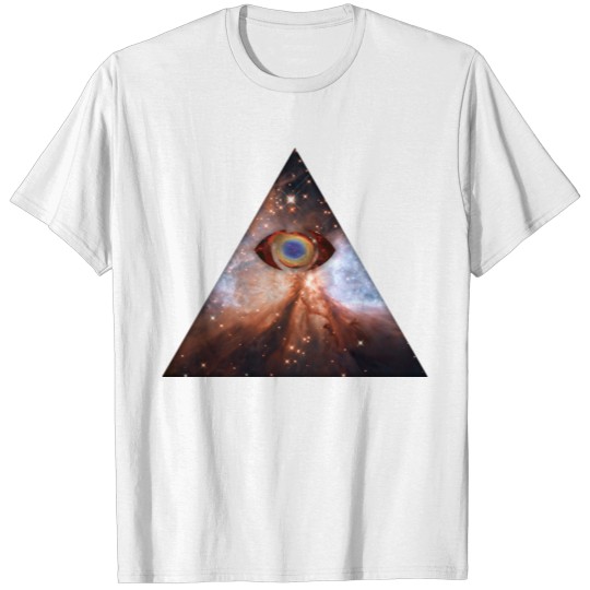 Discover Cosmic All Seeing Eye T-shirt