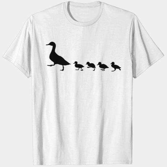 duck family, duck and ducklings T-shirt