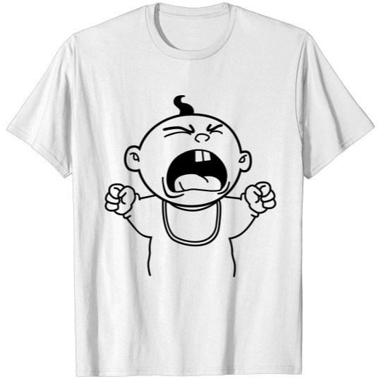 Discover Yelling Baby T-shirt
