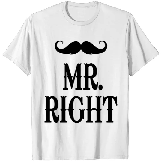 Discover Mr. Right T-shirt
