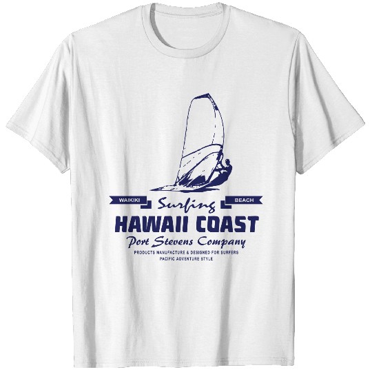 Discover Hawaii Coast Windsurfing - Windsurfer T-shirt
