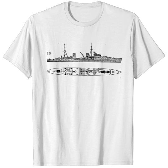 Discover Arethusa Battleship T-shirt