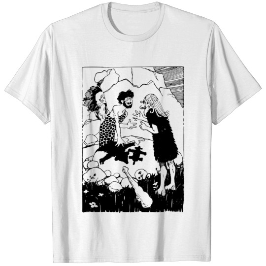 Discover Cave Man Barter T-shirt