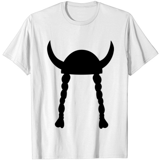 Discover Viking Helmet and Plaits T-shirt