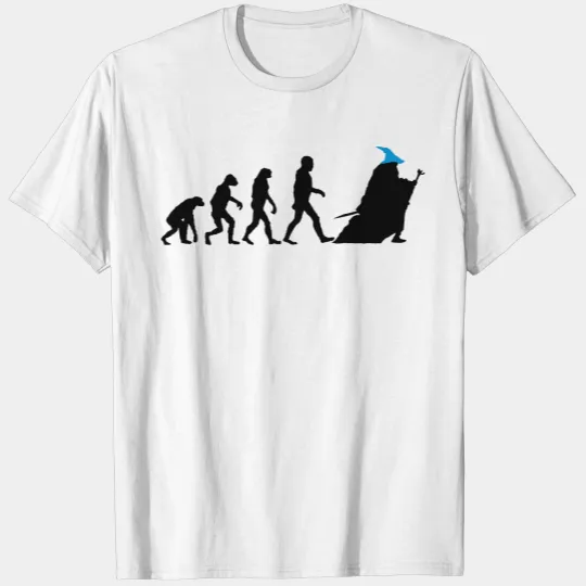 Evolution of Gandalf (LOTR / Hobbit) T-shirt