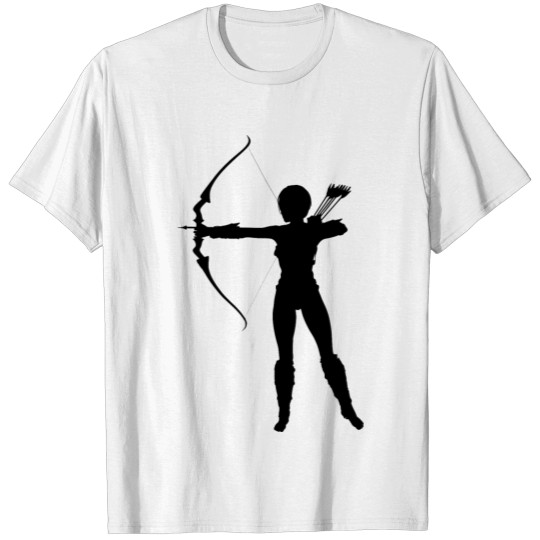 Discover Amazon Archer Silhouette T-shirt
