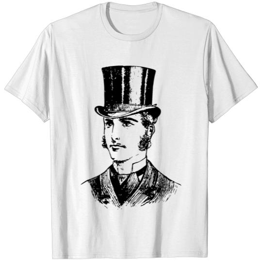 Discover Top hat and grips T-shirt