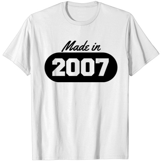 Discover Made in 2007 T-shirt